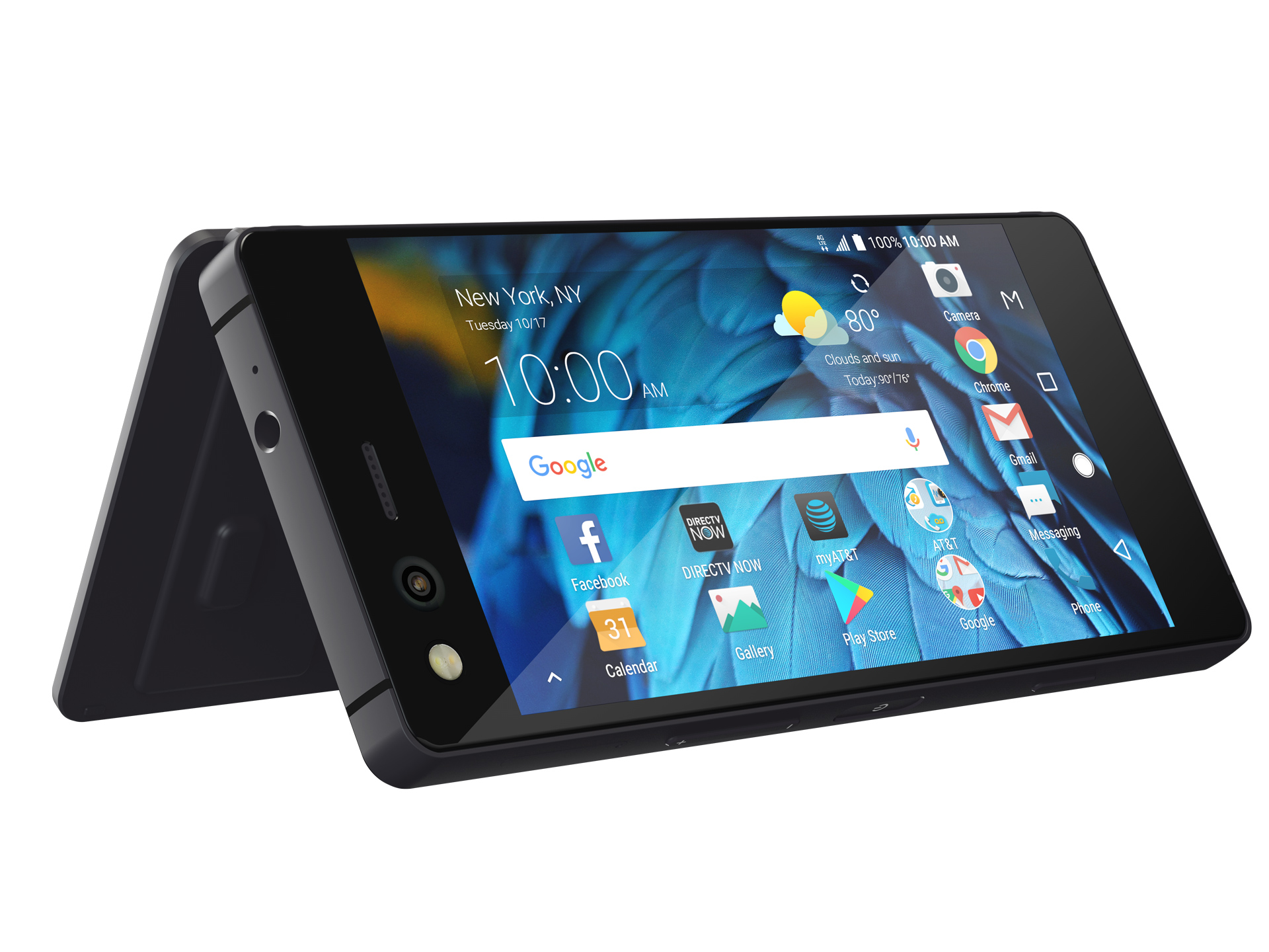 スマートフォン ZTE launches crazy, foldable, dual-screened smartphone - Ars Technica