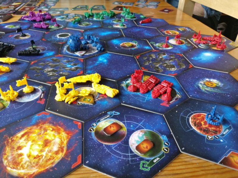 MASTER OF ORION--THE BOARD GAME--FROM THE YEAR 2017.