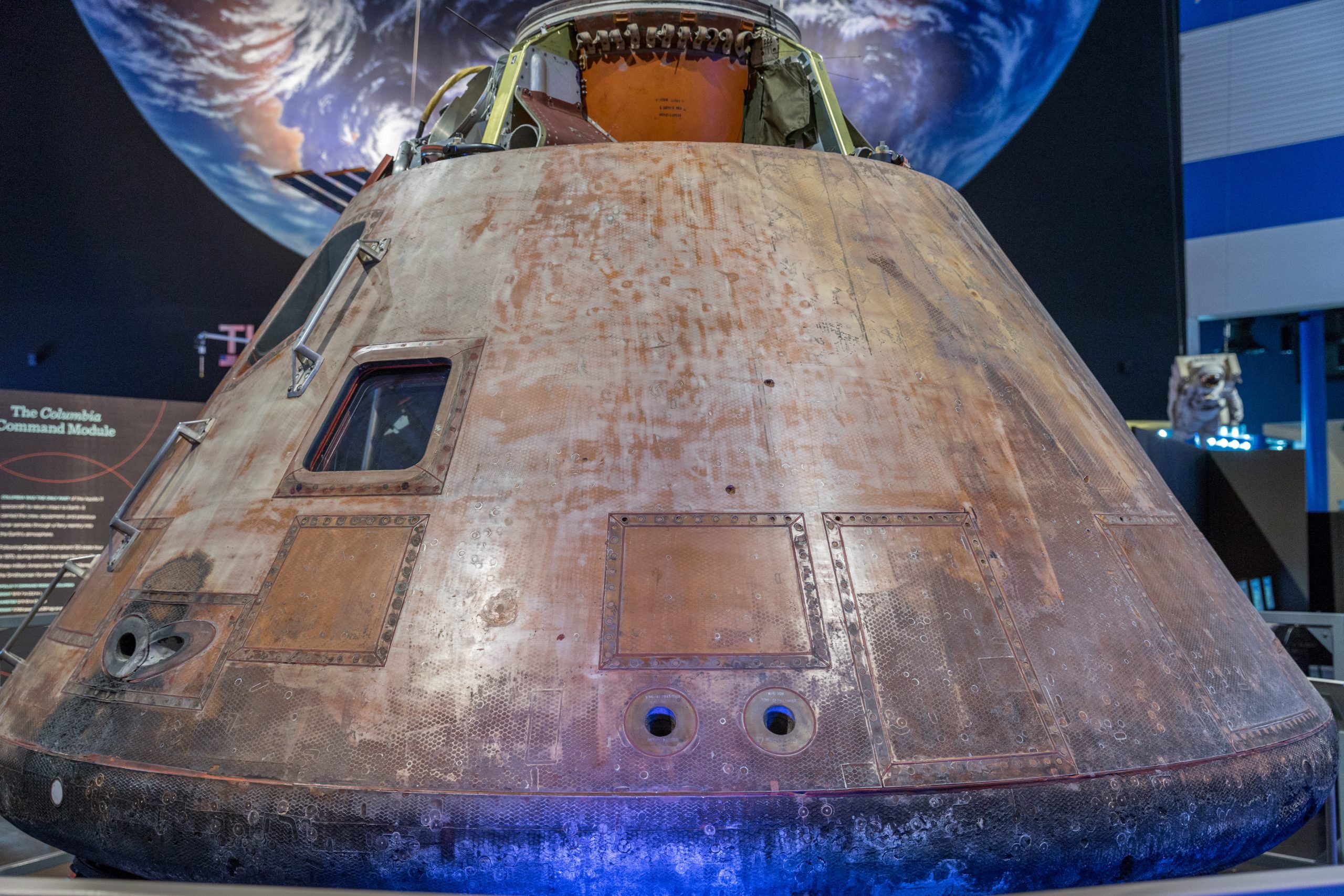 50 years later, the Apollo 11 command module still dazzles