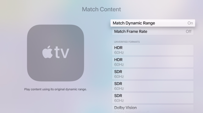 Apple Finally Fixes Sdr Content On The Apple Tv 4k With Tvos 11 2 Ars Technica