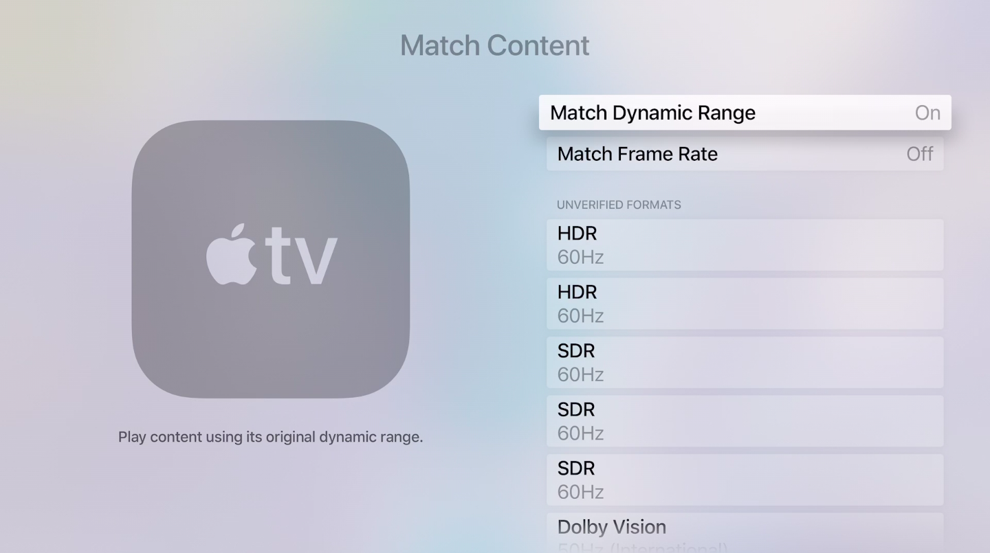 Apple Hears Av Geeks Will Give Apple Tv 4k Owners More Settings Control Ars Technica