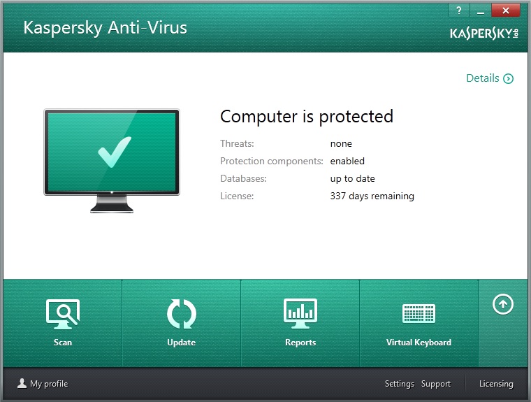 Kaspersky download already purchased