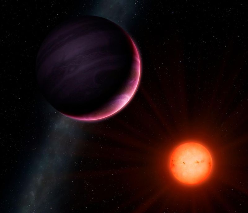 The newly discovered planet is nearly 25 percent the size of its star