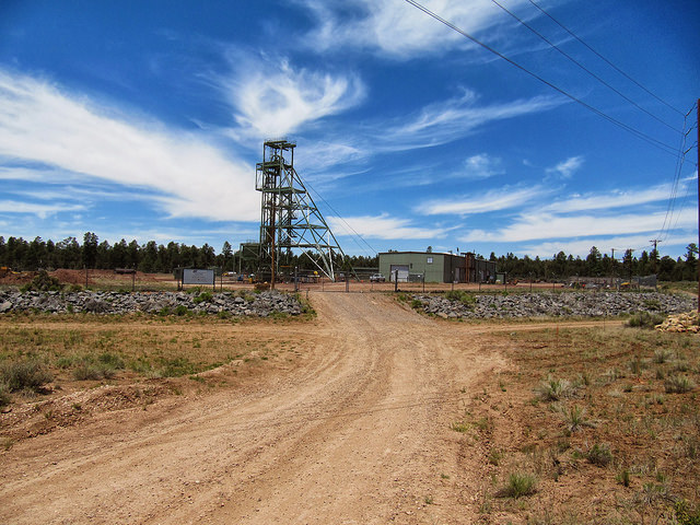 Canyon Uranium Mine Tower, Arizona, 2013.