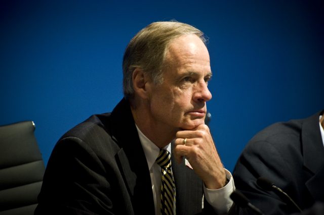 Sen. Tom Carper (D-Del.) hosted one of the Senate