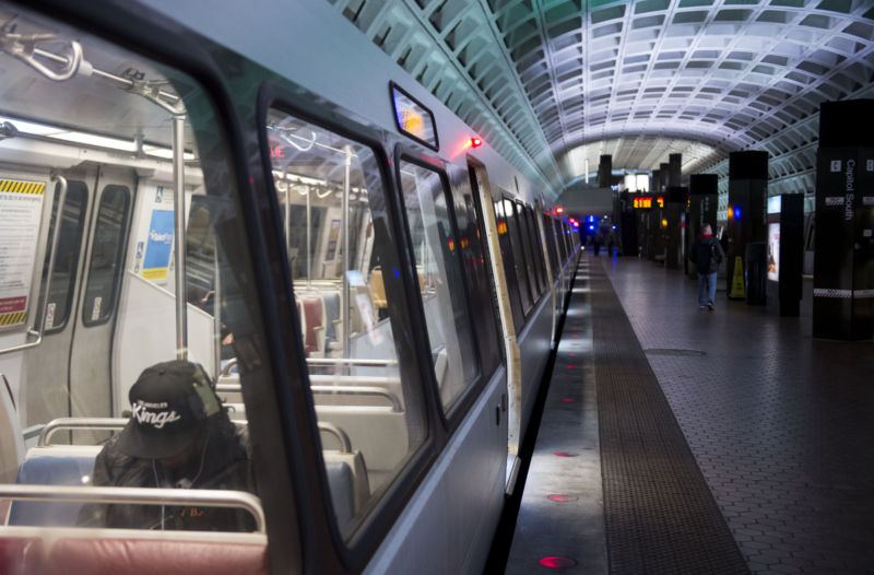 The DC Metro, when it's not on fire. 