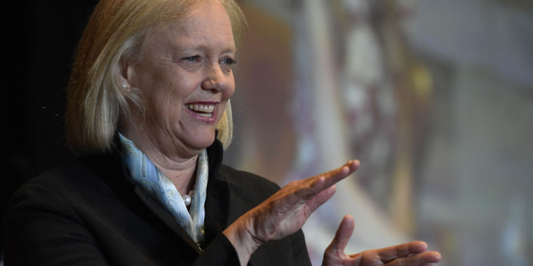 photo of HPE CEO Meg Whitman to step down in 2018 image