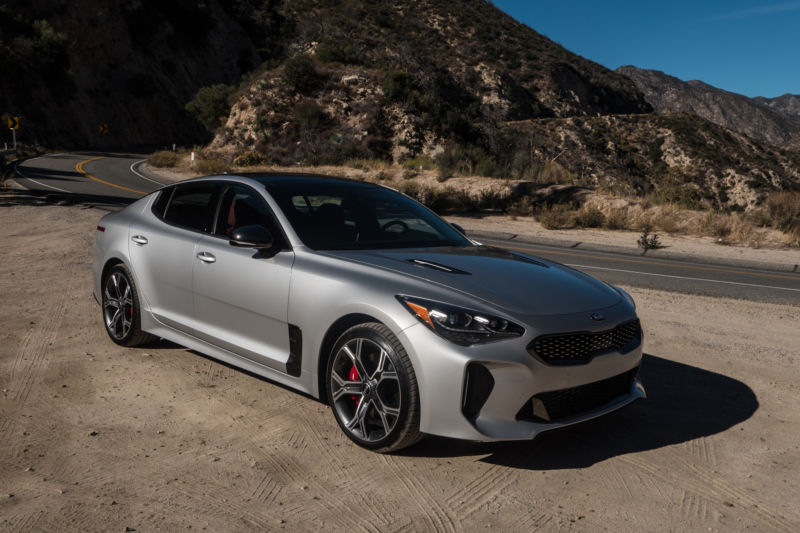 The 2018 Kia Stinger GT.