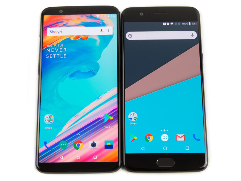 One plus 6t vs oneplus 5t