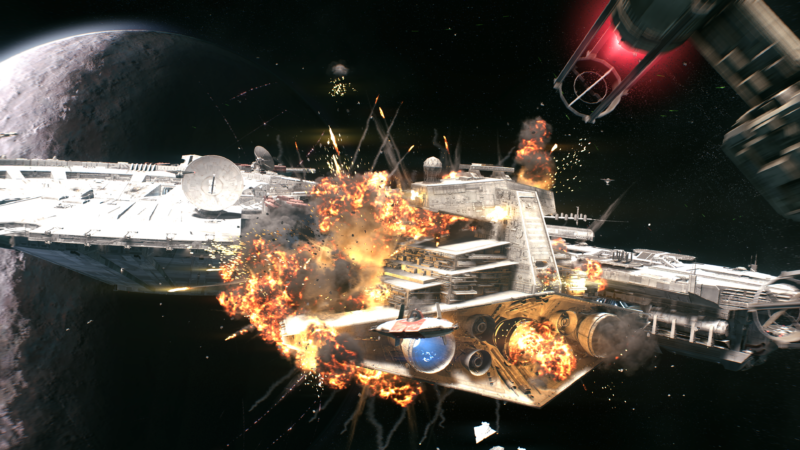 Much like this space-defense mission, EA's launch plans for the <em>Star Wars: Battlefront II</em> economy seem to be blowing up.