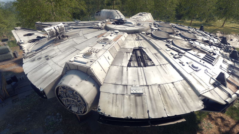 The pull of the Force is strong with things like an impeccably rendered Millennium Falcon. (I mean, gosh, that's purty.) But <em>Star Wars: Battlefront II</em> can't paint over most of its failings.