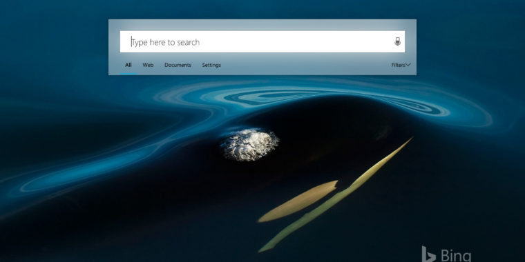 New Windows search interface borrows heavily from macOS