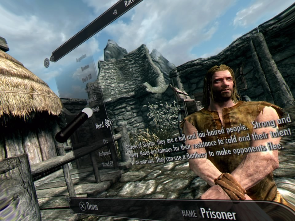 Can you play skyrim shop vr without move controllers