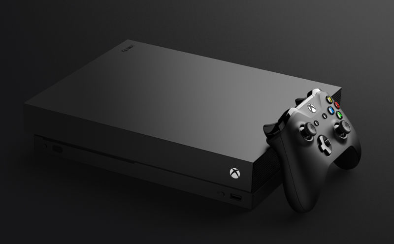 Xbox One X Console Controller.