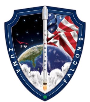 Zuma mission patch.