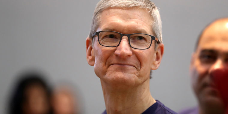 photo of Tim Cook defends using Google as primary search engine on Apple devices image