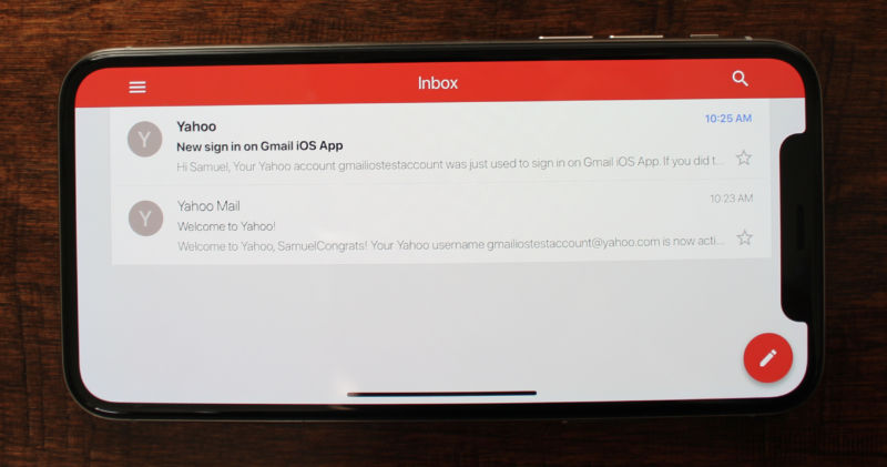 You Can Now Use Other Email Services In Gmail For IOS Plus IPhone X   Gmail IOS 1 800x421 