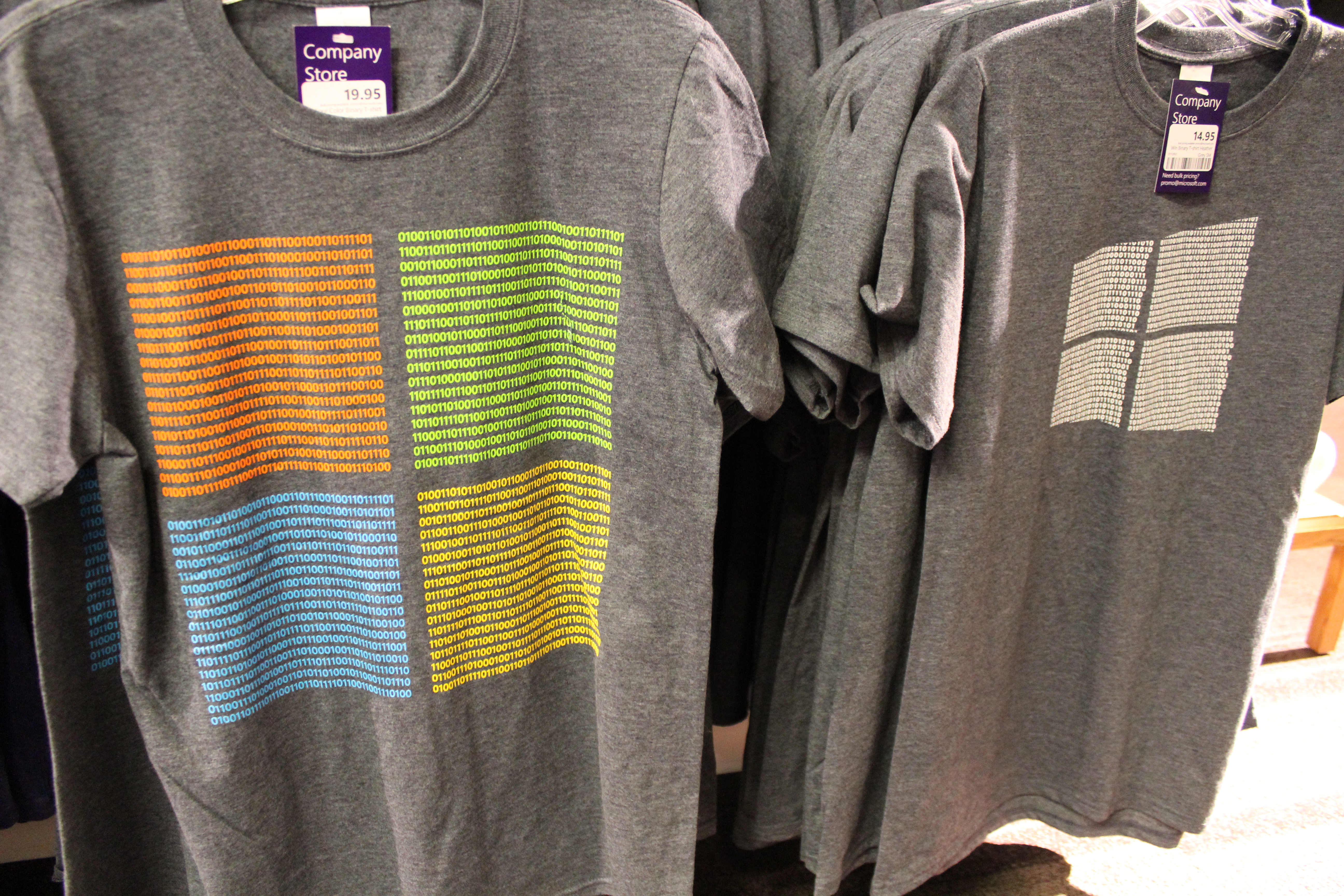 microsoft logo shirt