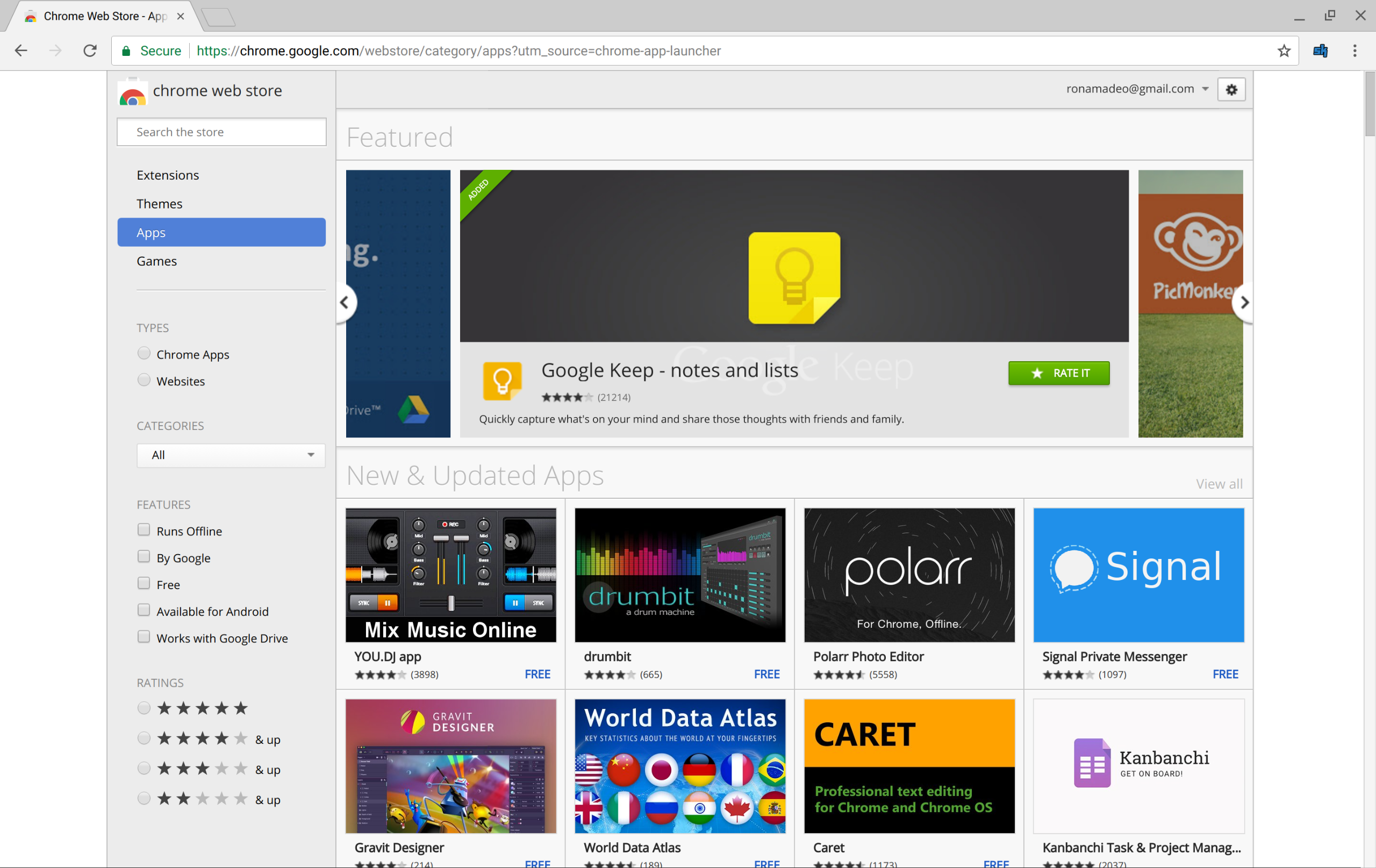 appstore chrome