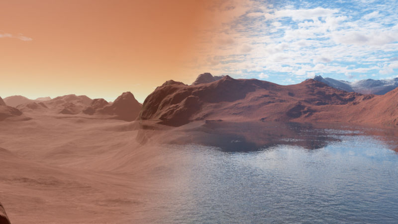 Where did Mars’ water go? Maybe into the planet’s interior