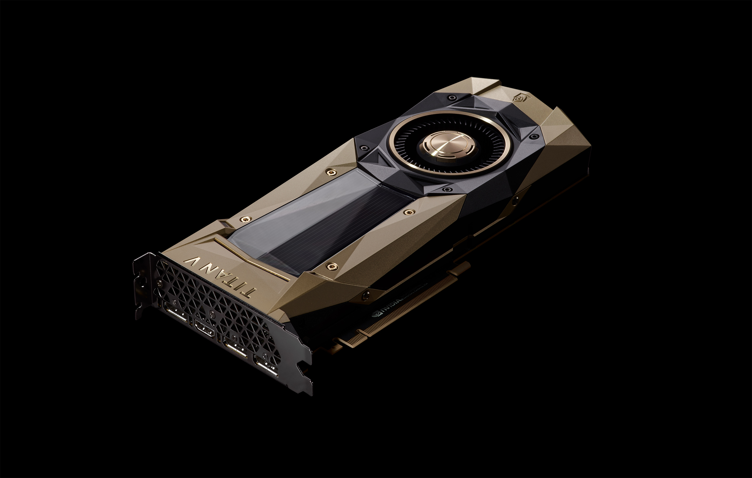 Nvidia’s new graphics card is 3,000, painted gold, and not meant for