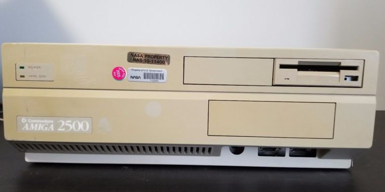 NASA and Amiga history meet in an eBay listing | Ars Technica