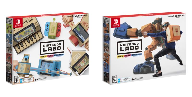 Nintendo's playset slaps the into build-your-own cardboard | Ars Technica