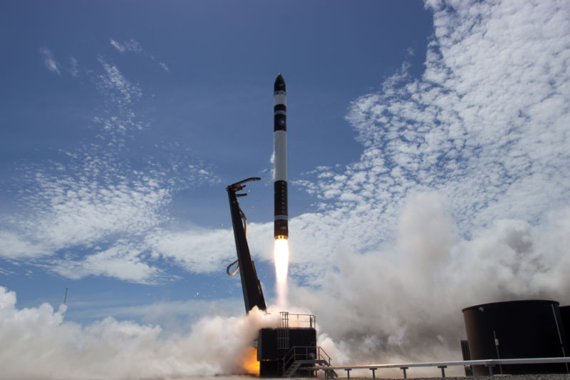 A previous launch of the Electron from New Zealand.