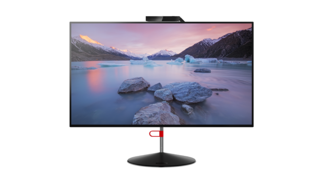 Lenovo ThinkVision X1. It looks like a normal monitor from the front.