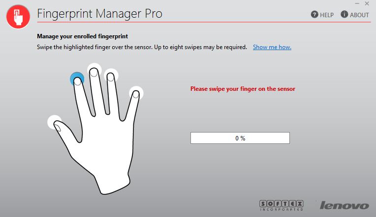lenovo fingerprint software windows 10 t560