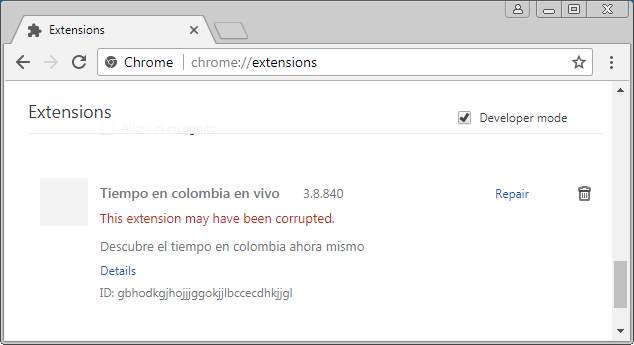 chrome for mac disable extensions