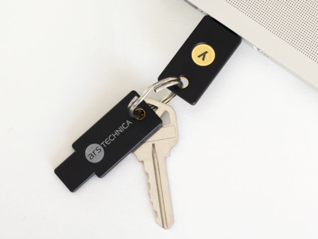 The Ars-branded YubiKey 4.