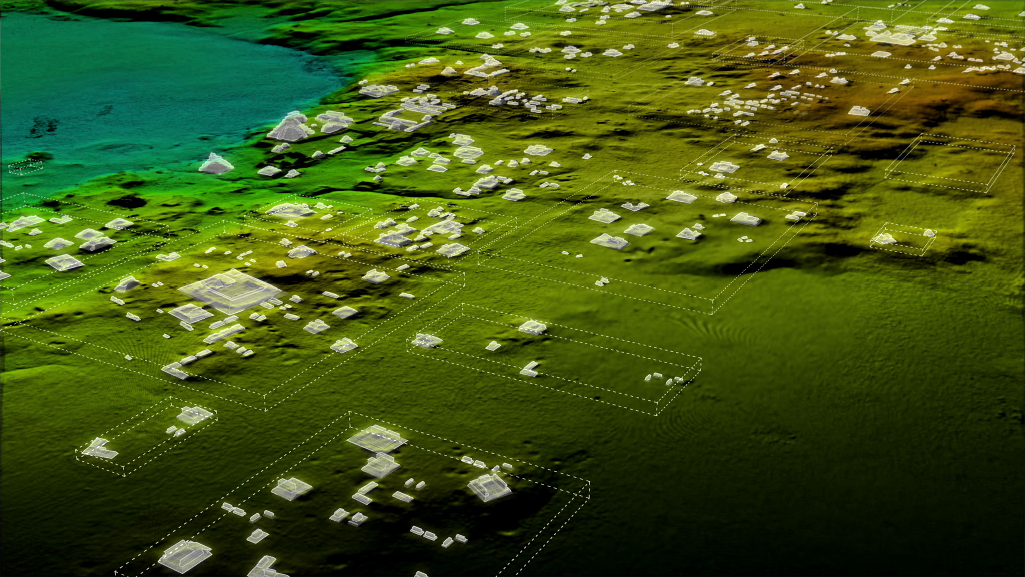 Fortresses Farmlands Of The Maya Emerge From Massive LiDAR Survey   03 Lidar Maya 