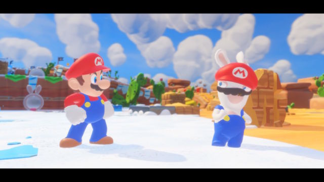 <em>Mario + Rabbids Kingdom Battle</em>.