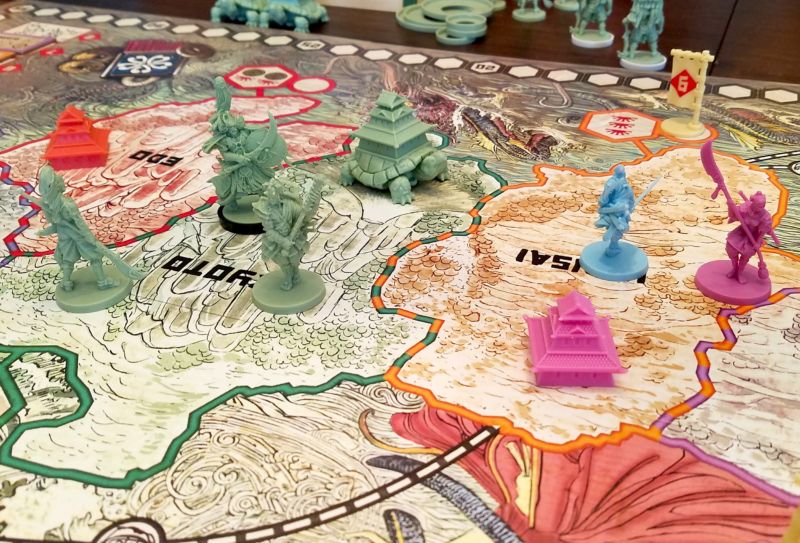 Rising Sun - A cerebral board game of conquest, diplomacy and betrayal