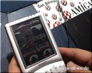 Sharp Zaurus running AmigaDE