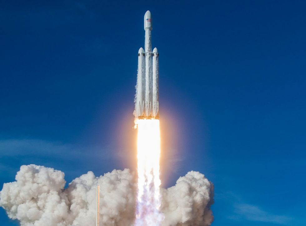 This maiden flight of the Falcon Heavy was a success.