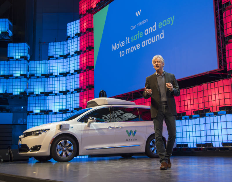 John Krafcik on November 7, 2017—the day Waymo began testing fully driverless cars with no one behind the wheel.