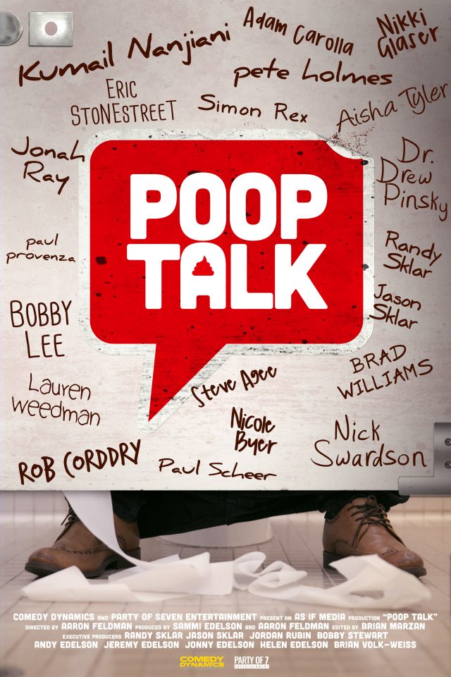  <em>Poop Talk</em>, loaded with renowned comedians.