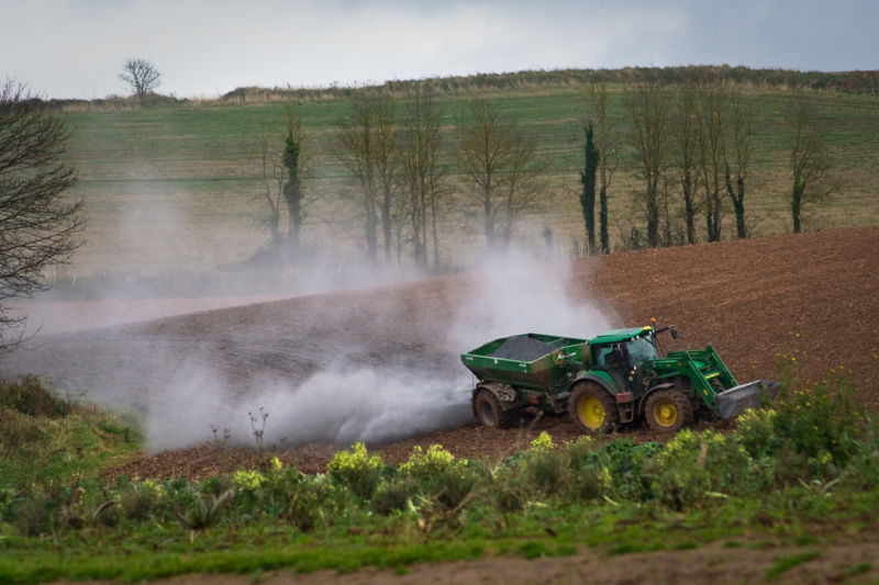 Instead of adding crushed limestone to soil, we could opt for basalt.