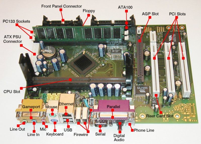 The Pegasos II motherboard