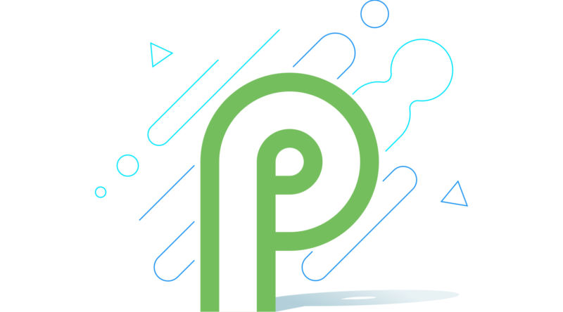 Google's logo for the Android P Developer Preview.