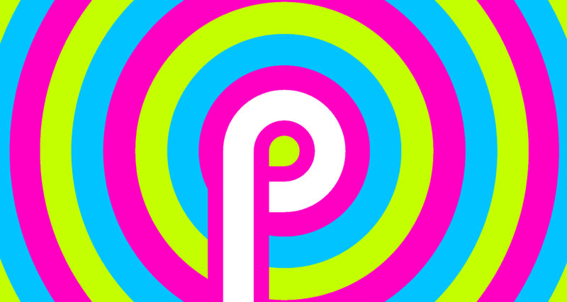 The insanely colorful Android P Easter Egg. 