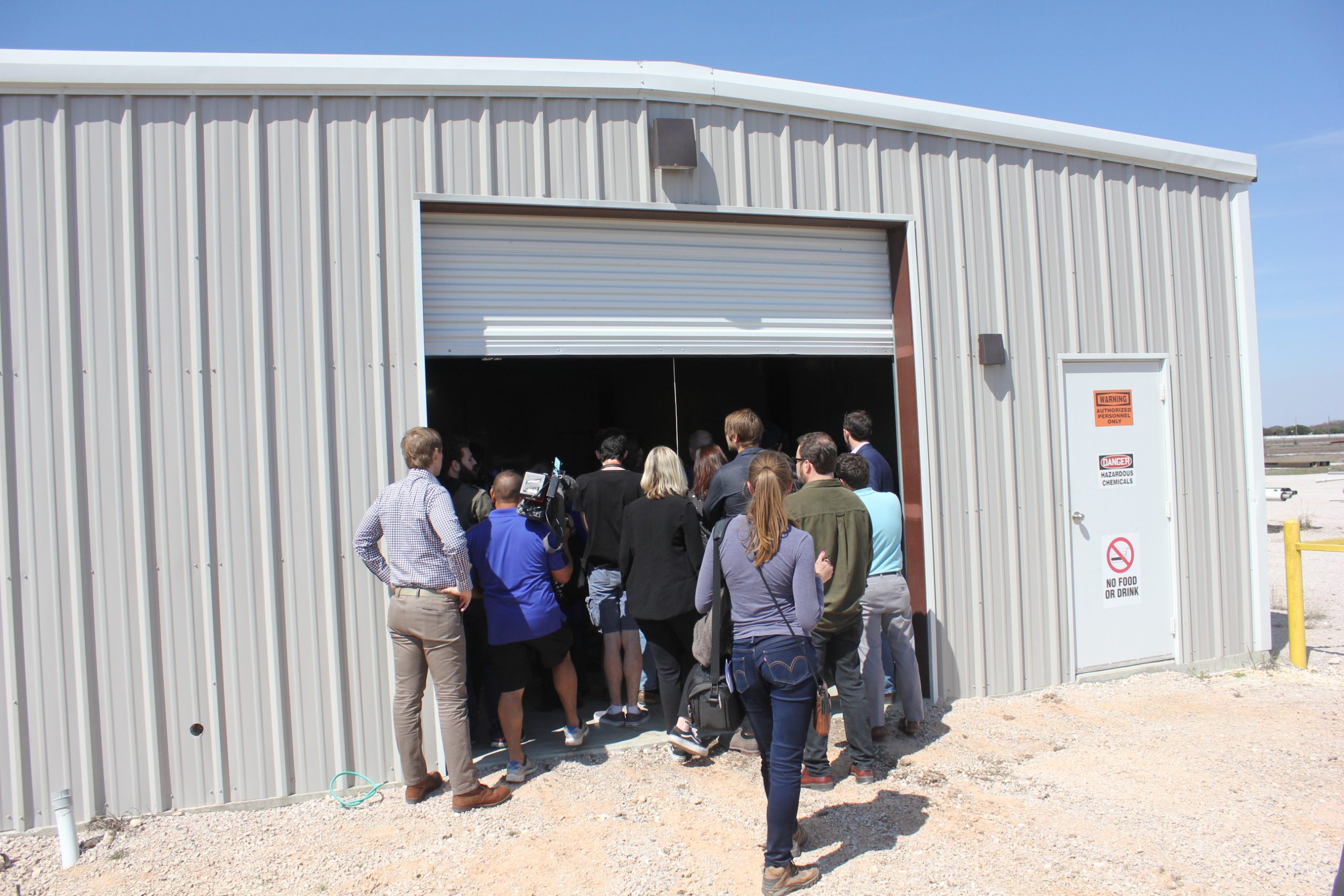 Staring at Firefly Aerospace’s hot rocket-engine flames in a Texas ...