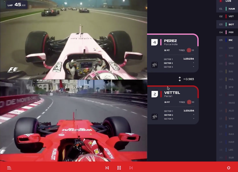 Formula 1 starts this weekend, so where’s that new streaming service