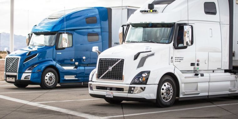 Uber’s self-driving trucks have started hauling freight | Ars Technica