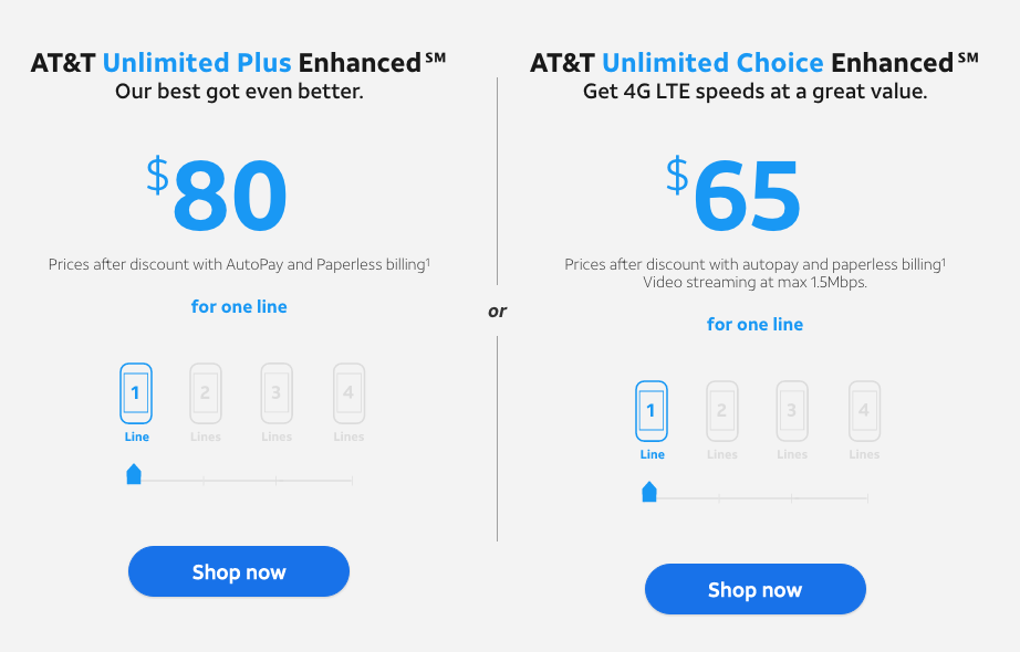 At&t Single Plan