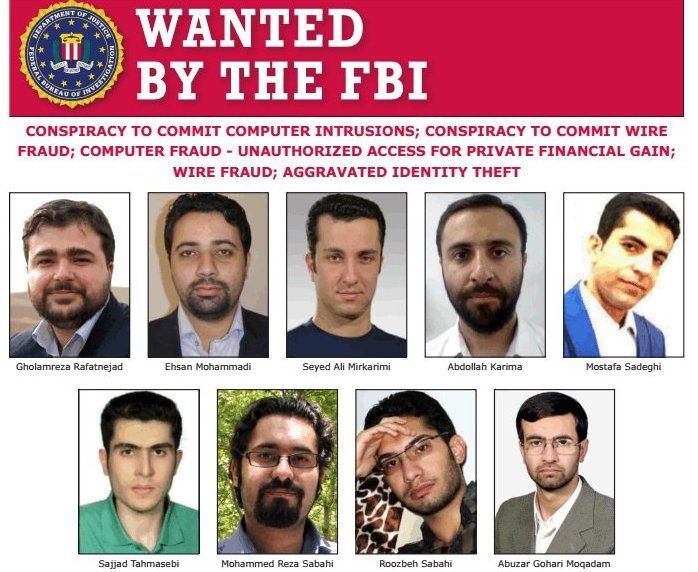 Nine Iranians indicted by US for hacking to steal research data