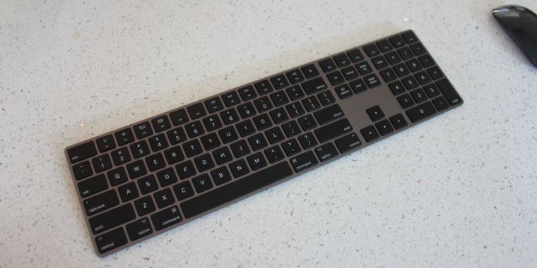 apple keyboard and mouse space grey