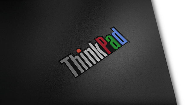 The old IBM ThinkPads used a red-green-blue IBM logo for models with color screens. As monochrome models got phased out, that meant that they all had the multicolor logo. Lenovo can't slap an IBM logo on the 25th Anniversary ThinkPad, so it offered this version of the ThinkPad logo instead.